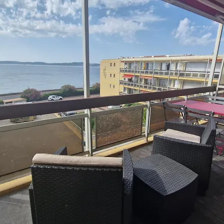 Appartement Climatisé 2 Pièces Avec Vue Mer, Centre-ville Sainte-maxime, Animaux Acceptés - Fr-1-780-26
